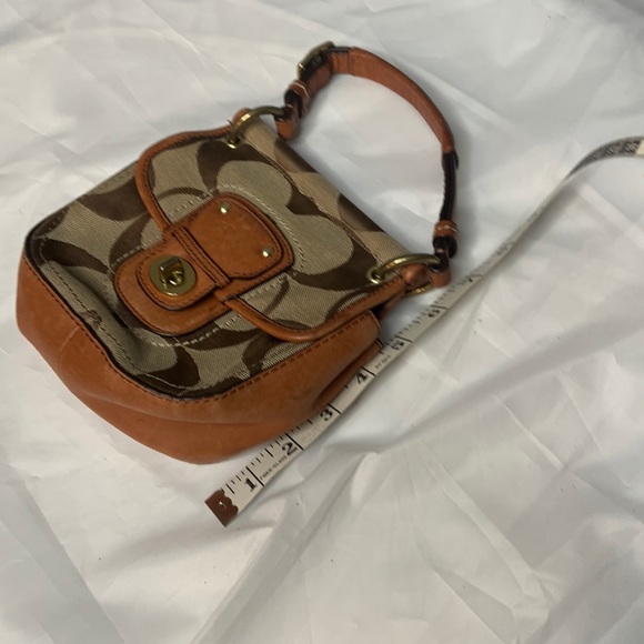 Coach Vintage Authentic Leather and Canvas Bag - Picture 7 of 10